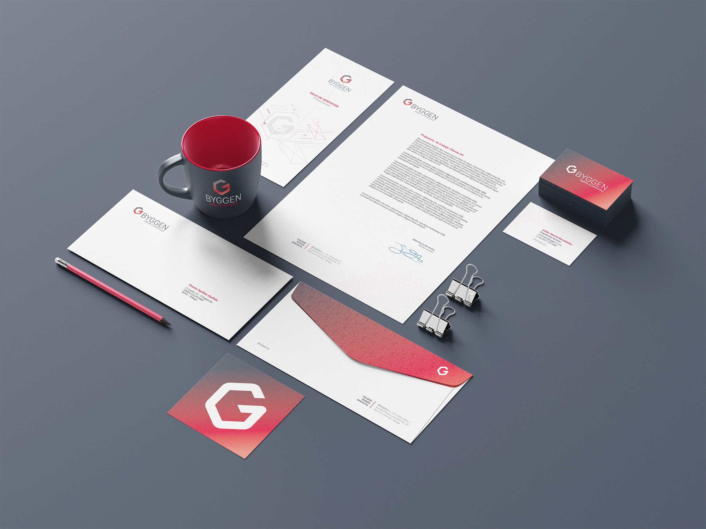 Byggen identity design | © Alberto Leonardo | Designer